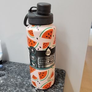 TAL Stainless Steel Ranger Water Bottle 40 fl oz, Pink Watermelon 🍉